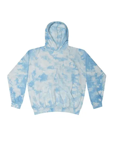 Colortone 8790 Unisex Crystal Wash Hooded Sweatshirt — blank hooded sweatshirt, front view