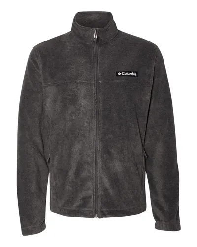 Columbia 147667 Men's Steens Mountain™ Fleece 2.0 Full-Zip Jacket — blank jacket, front view