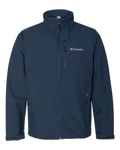 Columbia 155653 Ascender™ Soft Shell Jacket — blank jacket, front view
