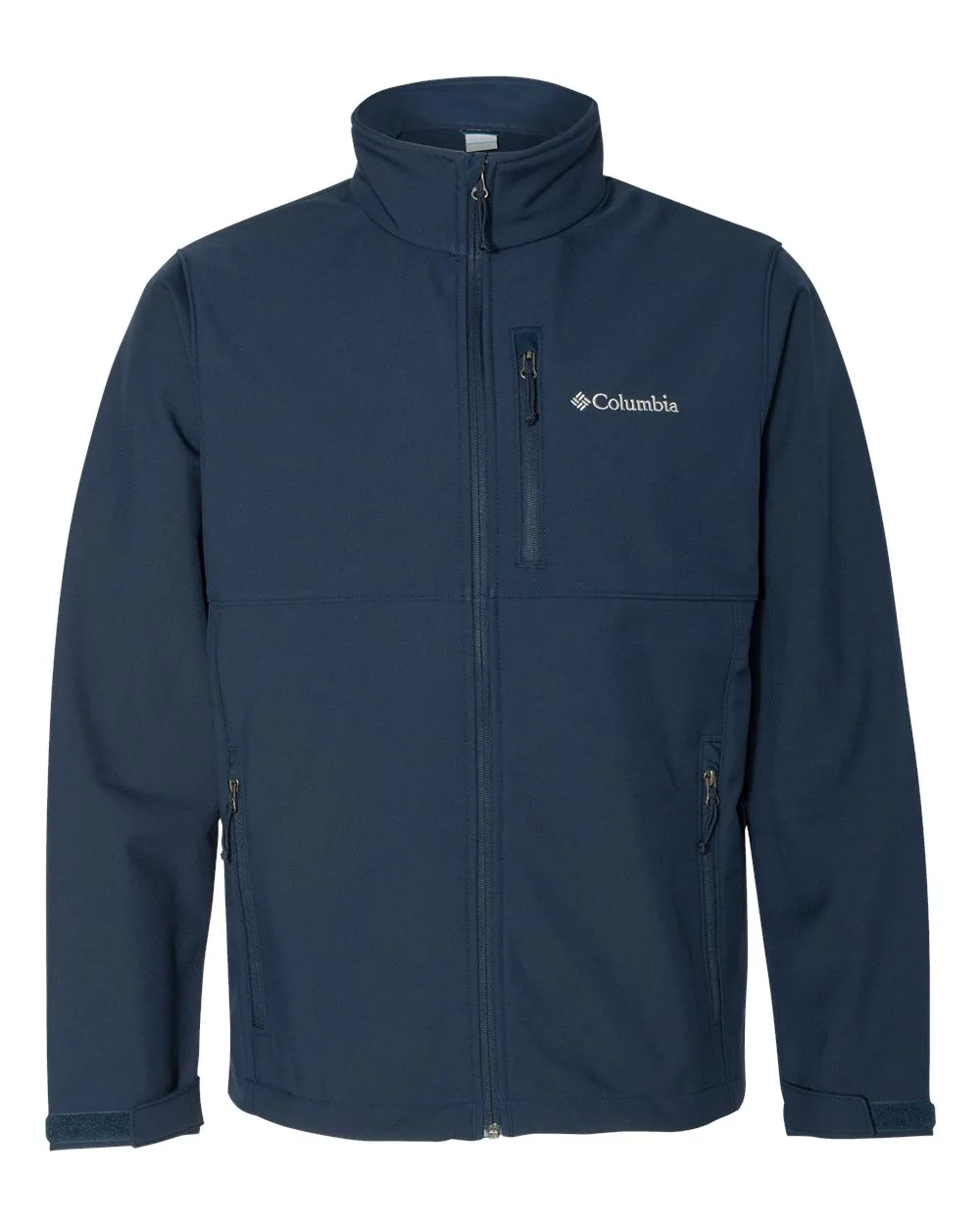 Columbia 155653 Ascender™ Soft Shell Jacket — blank jacket, front view