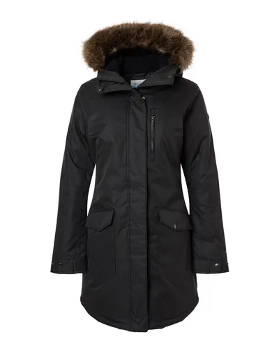 Columbia 179975 Women's Suttle Mountain™ Long Insulated Jacket — blank jacket, front view