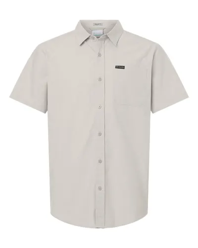 Columbia 199080 Men's Rapid Rivers™ Novelty Short Sleeve Shirt — blank garment, front view