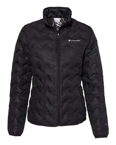 Columbia 208827 Women's Delta Ridge™ II Down Jacket — blank jacket, front view
