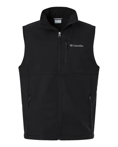 Columbia 209047 Men's Ascender™ II Soft Shell Vest — blank jacket, front view