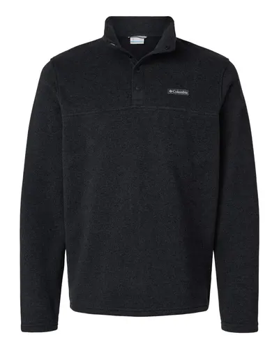 Columbia 209573 Men's Alto Pass™ Fleece Half-Snap Pullover — blank fleece pullover, front view