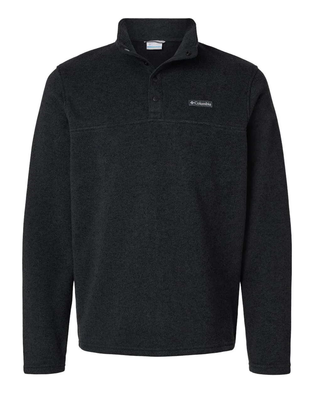 Columbia 209573 Men's Alto Pass™ Fleece Half-Snap Pullover — blank fleece pullover, front view