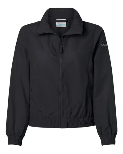 Columbia 211658 Women's Time Is Right™ II Windbreaker — blank jacket, front view