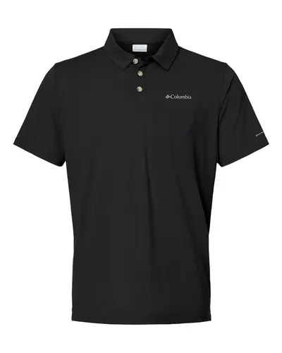 Columbia 211856 Men's Tech Trail™ Utility Polo — blank polo, front view