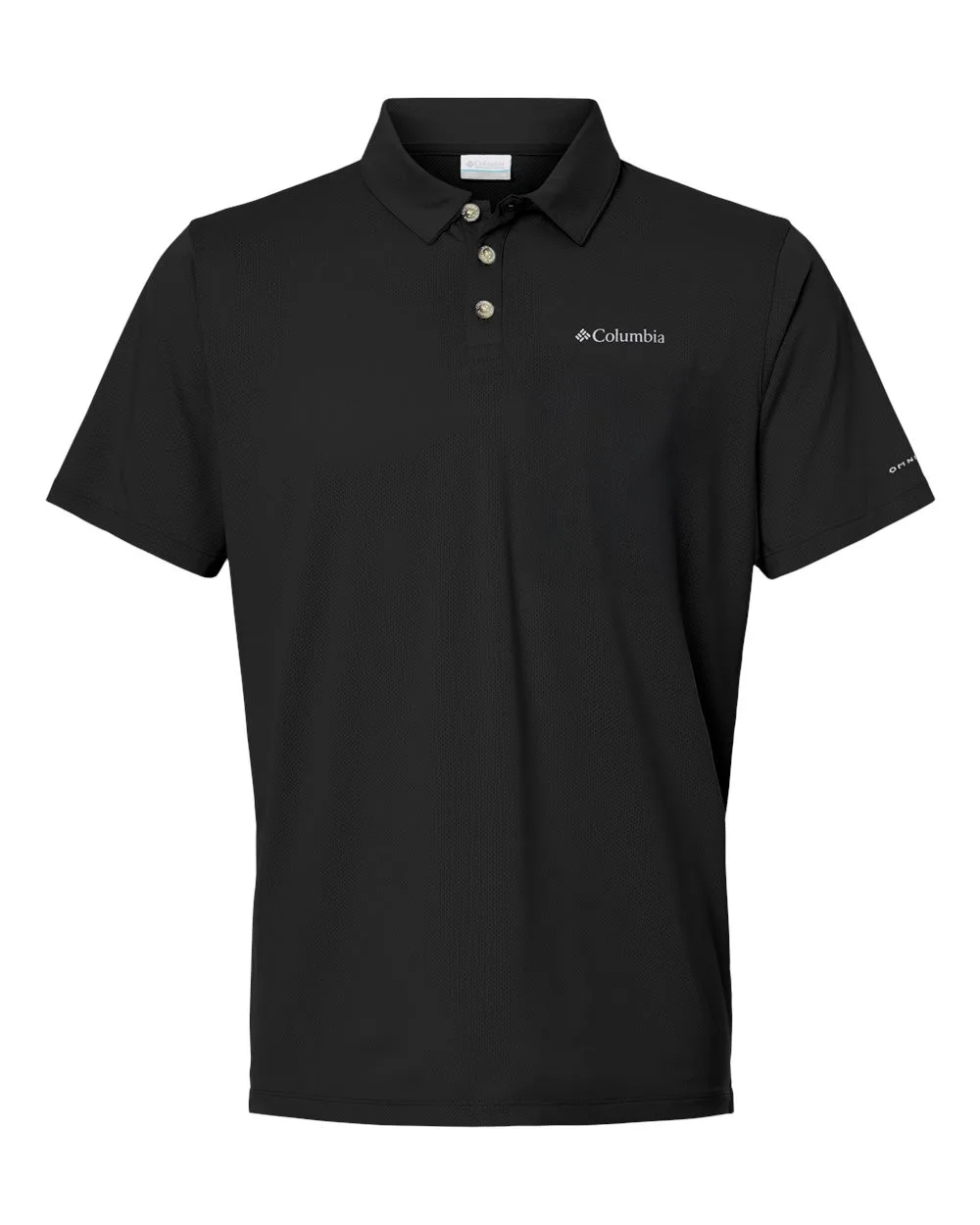 Columbia 211856 Men's Tech Trail™ Utility Polo — blank polo, front view