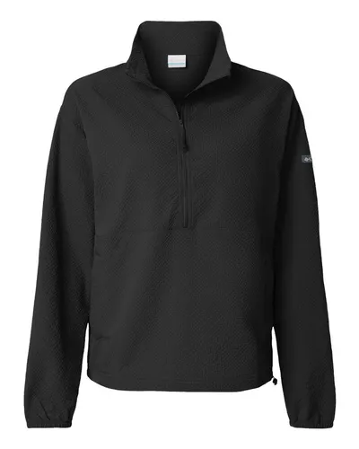 Columbia 211893 Women's Sucker for Summer™ Half-Zip Pullover — blank garment, front view