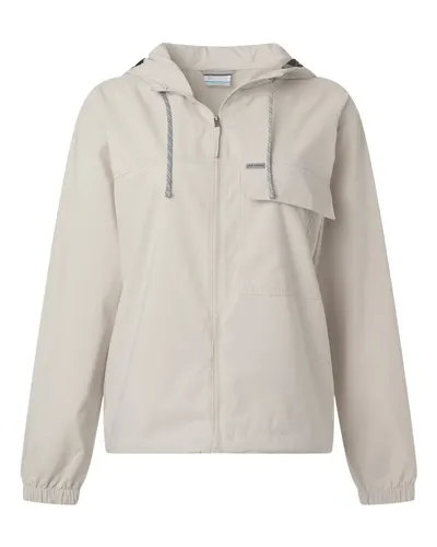Columbia 212428 Women's Skien Valley™ Hooded Lightweight Jacket — blank hooded sweatshirt, front view