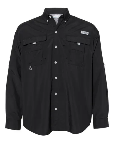 Columbia 212463 Men's PFG Bahama™ II Shirt — blank garment, front view