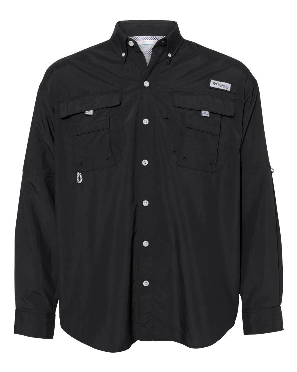 Columbia 212463 Men's PFG Bahama™ II Shirt — blank garment, front view