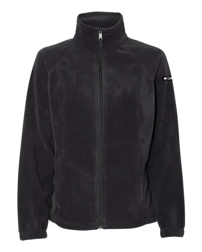 Columbia 212470 Women’s Benton Springs™ Fleece Full-Zip Jacket — blank jacket, front view