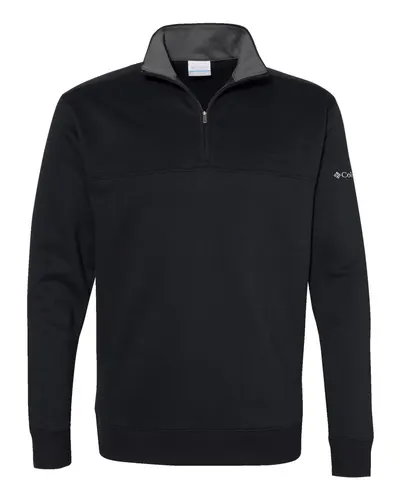 Columbia 212475 Men's Hart Mountain™ II Half-Zip Pullover — blank garment, front view