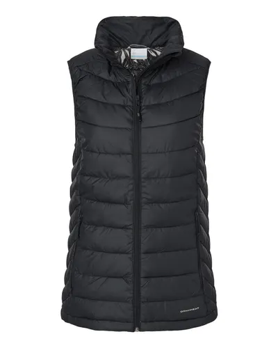Columbia 212492 Women's Powder Lite™ Vest — blank jacket, front view