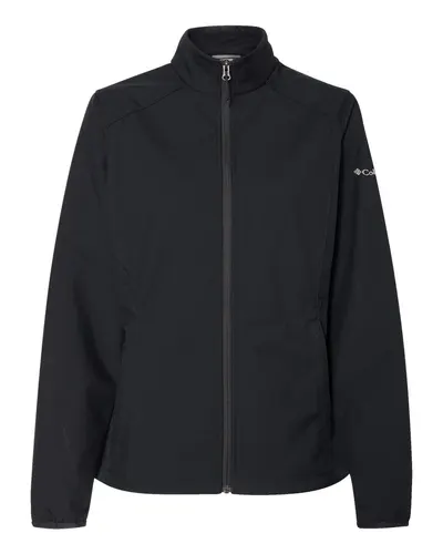 Columbia 212493 Women’s Kruser Ridge™ Soft Shell Jacket — blank jacket, front view