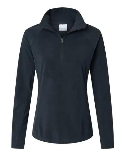 Columbia 212495 Women's Glacial™ IV Fleece Half-Zip Pullover — blank fleece pullover, front view