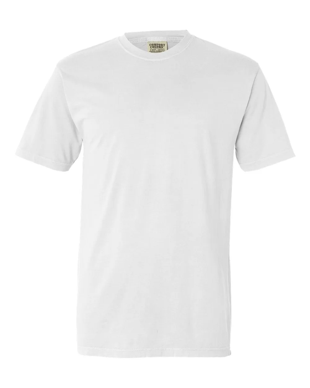 Comfort Colors 4017 Unisex Garment-Dyed Lightweight T-Shirt — blank t-shirt, front view