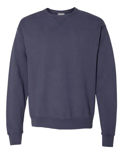 ComfortWash by Hanes GDH400 Unisex Garment-Dyed Crewneck Sweatshirt — blank crewneck sweatshirt, front view