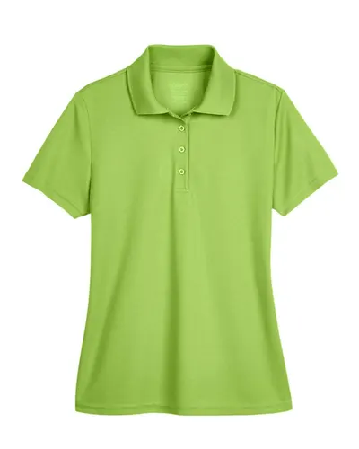 CORE365 78181 Women's Origin Performance Piqué Polo — blank polo, front view