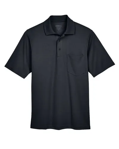 CORE365 88181P Men's Origin Performance Piqué Polo with Pocket — blank polo, front view