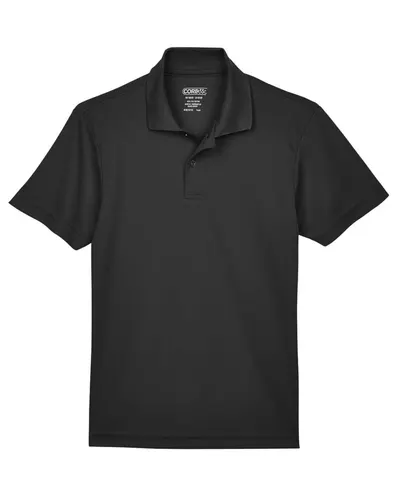 CORE365 88181Y Youth Origin Performance Piqué Polo — blank polo, front view