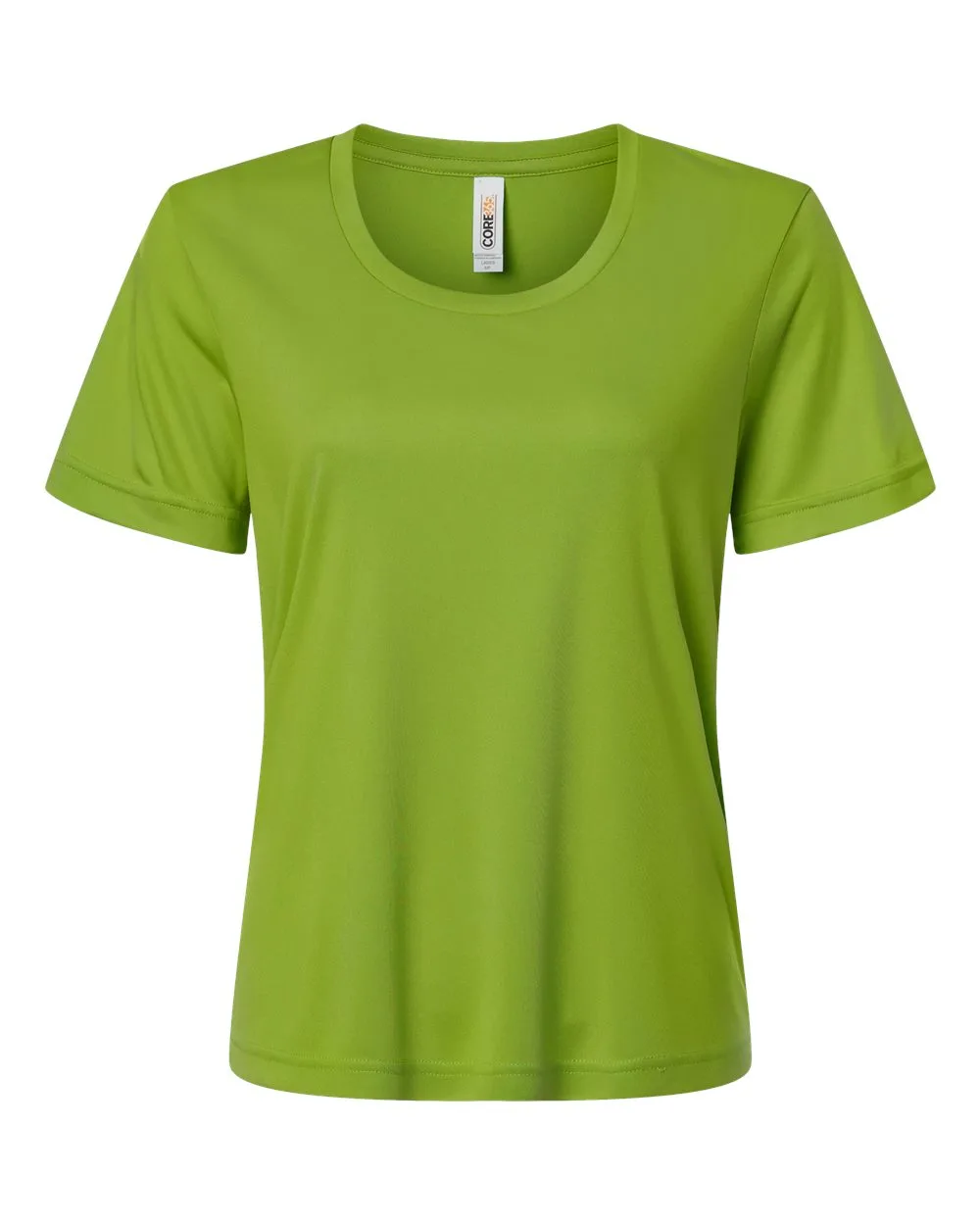 CORE365 CE10W Women's Capital Performance T-Shirt — blank t-shirt, front view