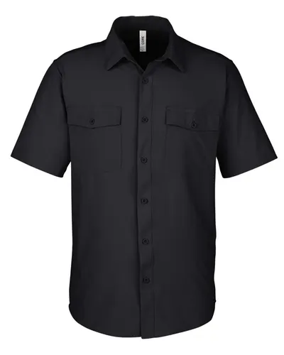 CORE365 CE510 Men's Ultra UVP® Marina Shirt — blank garment, front view
