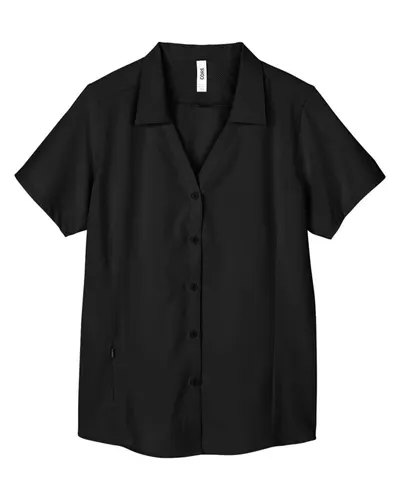 CORE365 CE510W Women's Ultra UVP® Marina Shirt — blank garment, front view