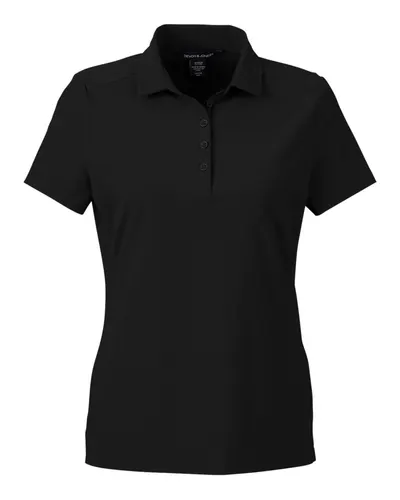 Devon & Jones DG110W Women's CrownLux Performance® Windsor Welded Polo — blank polo, front view