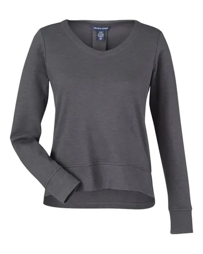Devon & Jones DG482W Women's New Classics® Charleston Pullover — blank garment, front view