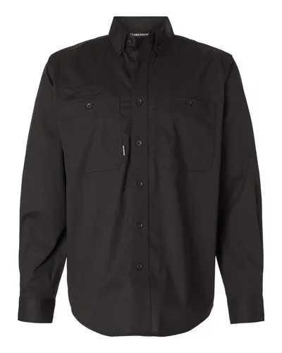 DRI DUCK 4450 Men's Craftsman Woven Shirt — blank woven shirt, front view