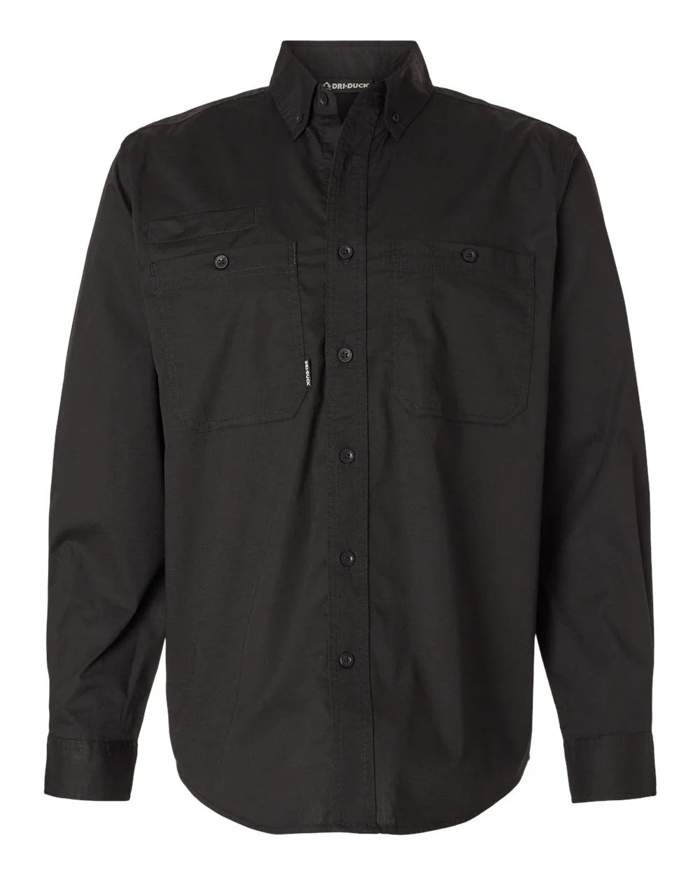 DRI DUCK 4450 Men's Craftsman Woven Shirt — blank woven shirt, front view