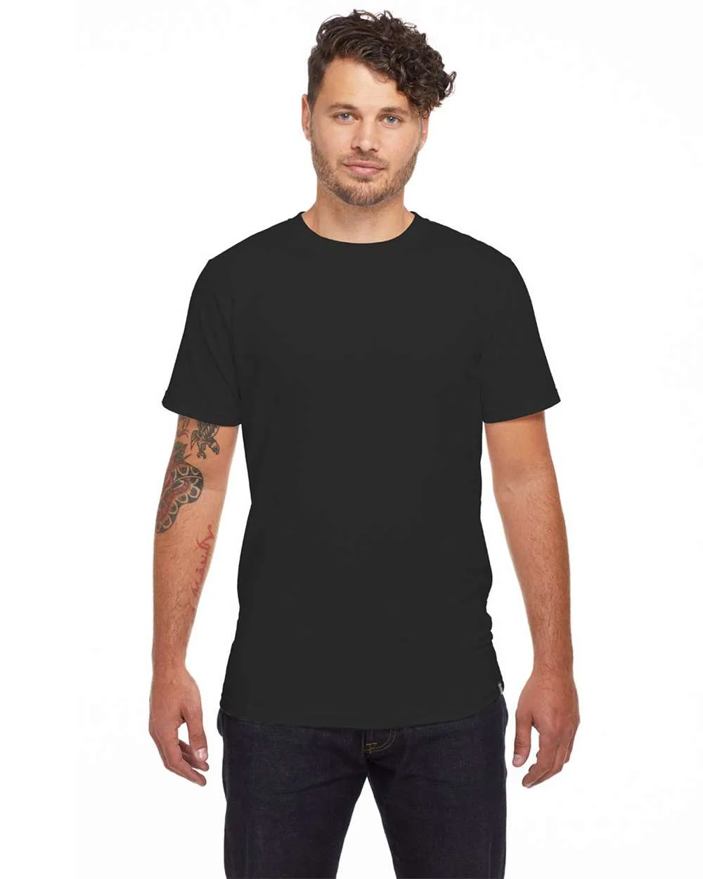 econscious EC1007U Unisex USA Made T-Shirt — blank t-shirt, front view