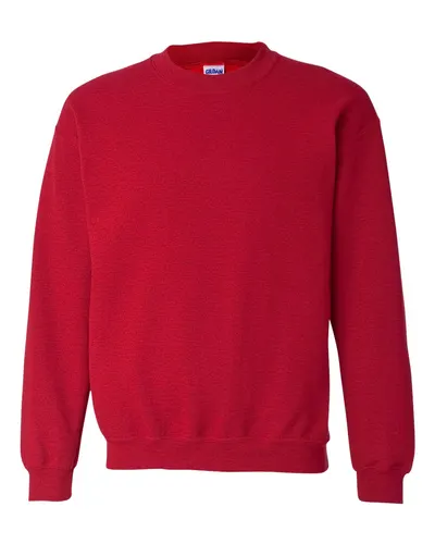 Gildan 18000 Unisex Heavy Blend™ Crewneck Sweatshirt — blank crewneck sweatshirt, front view