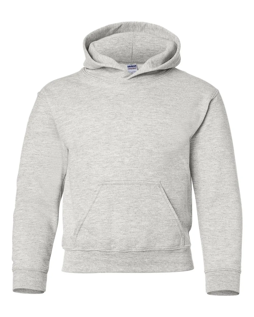 Gildan 18500B Youth Heavy Blend™ Hooded Sweatshirt — blank hooded sweatshirt, front view