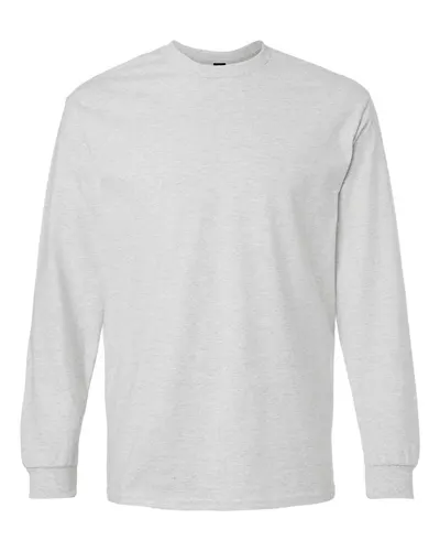 Gildan 2400 Unisex Ultra Cotton® Long Sleeve T-Shirt — blank long sleeve tee, front view