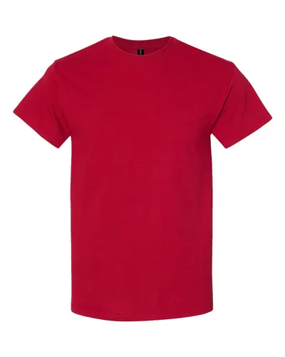 Gildan 5000 Unisex Heavy Cotton™ T-Shirt — blank t-shirt, front view
