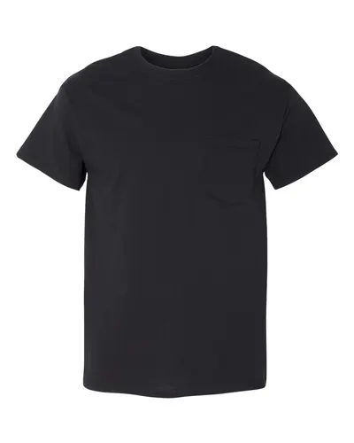 Gildan 5300 Unisex Heavy Cotton™ Pocket T-Shirt — blank t-shirt, front view