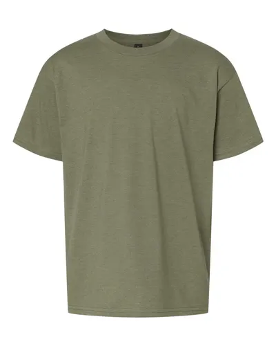 Gildan 64000BCVC Youth Softstyle® CVC T-Shirt — blank t-shirt, front view
