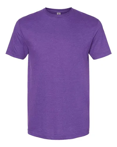 Gildan 64000CVC Unisex Softstyle® CVC T-Shirt — blank t-shirt, front view
