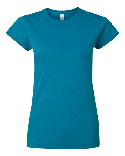 Gildan 64000L Women's Softstyle® T-Shirt — blank t-shirt, front view