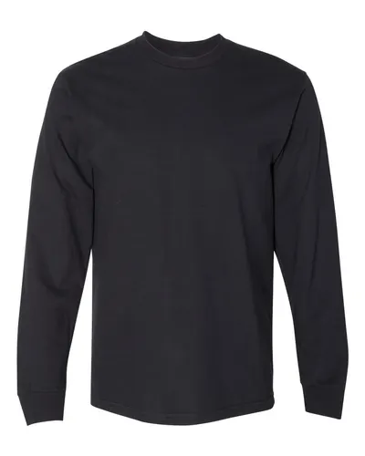 Gildan H400 Unisex Hammer™ Long Sleeve T-Shirt — blank long sleeve tee, front view