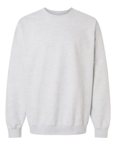 Gildan SF000 Unisex Softstyle® Midweight Crewneck Sweatshirt — blank crewneck sweatshirt, front view