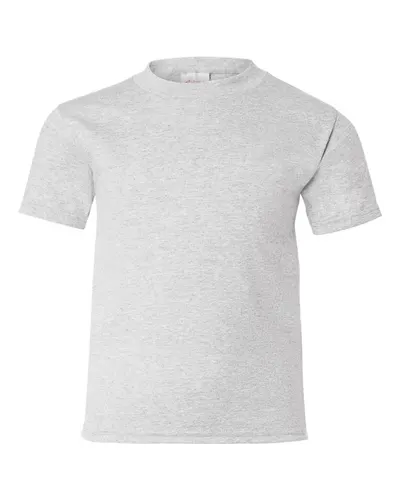 Hanes 5370 Youth EcoSmart® T-Shirt — blank t-shirt, front view