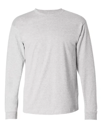 Hanes 5586 Authentic Long Sleeve T-Shirt — blank long sleeve tee, front view