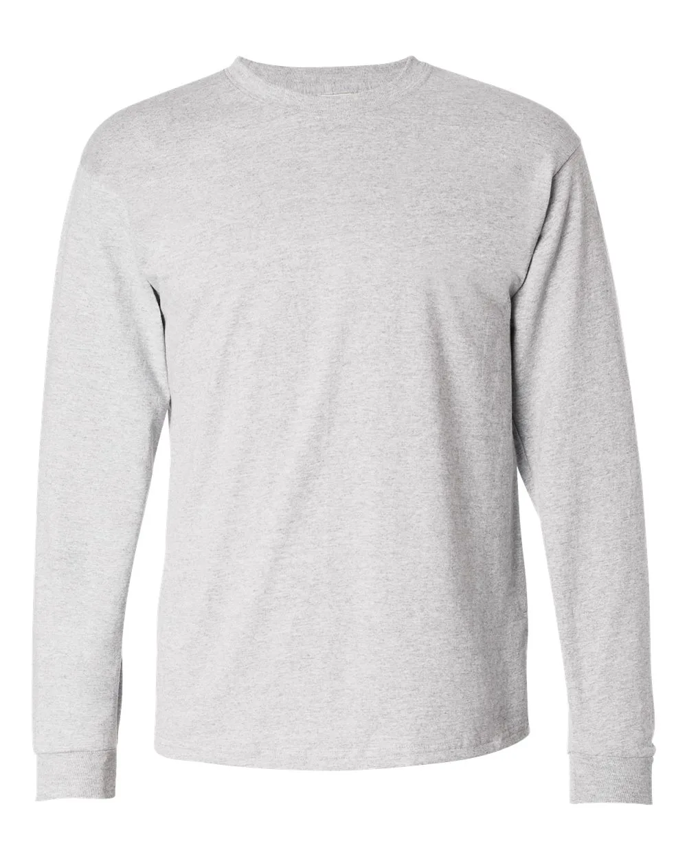 Hanes 5586 Authentic Long Sleeve T-Shirt — blank long sleeve tee, front view