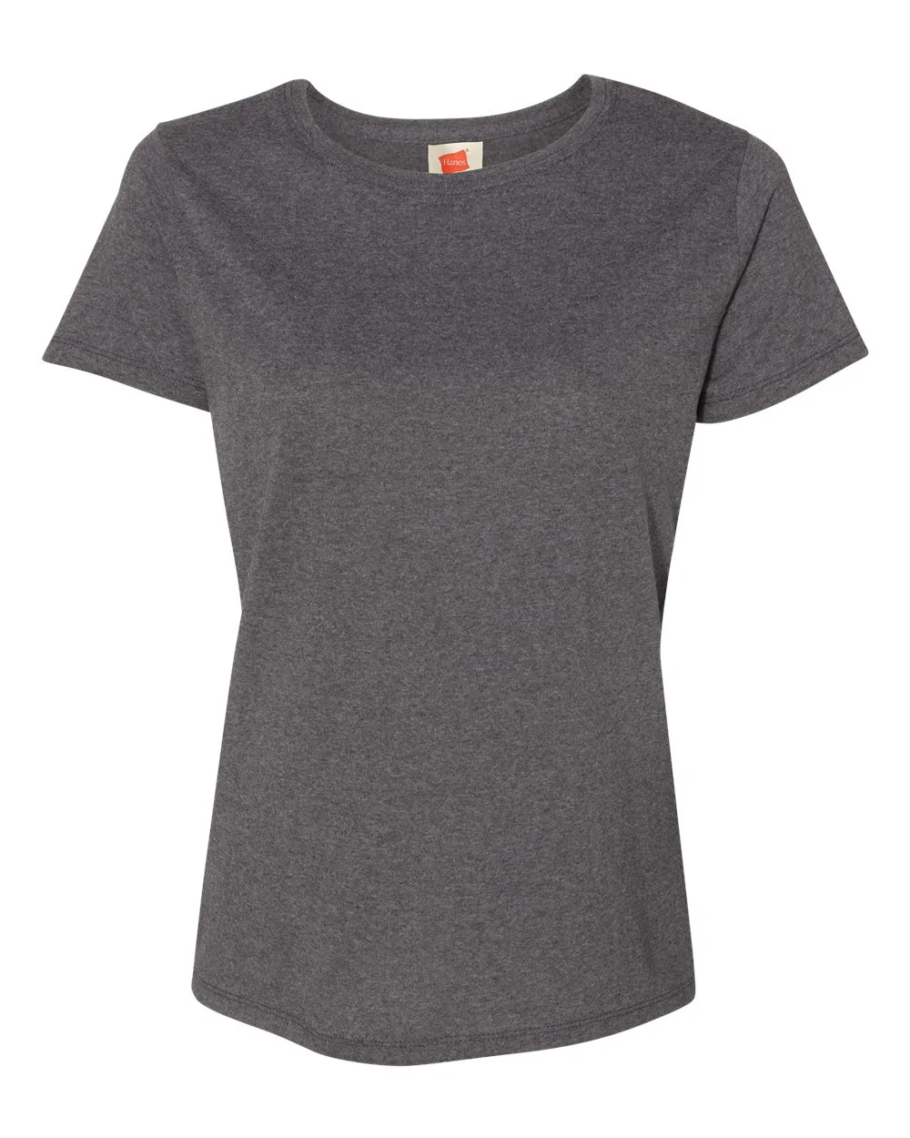 Hanes 5680 Women's Essential-T T-Shirt — blank t-shirt, front view
