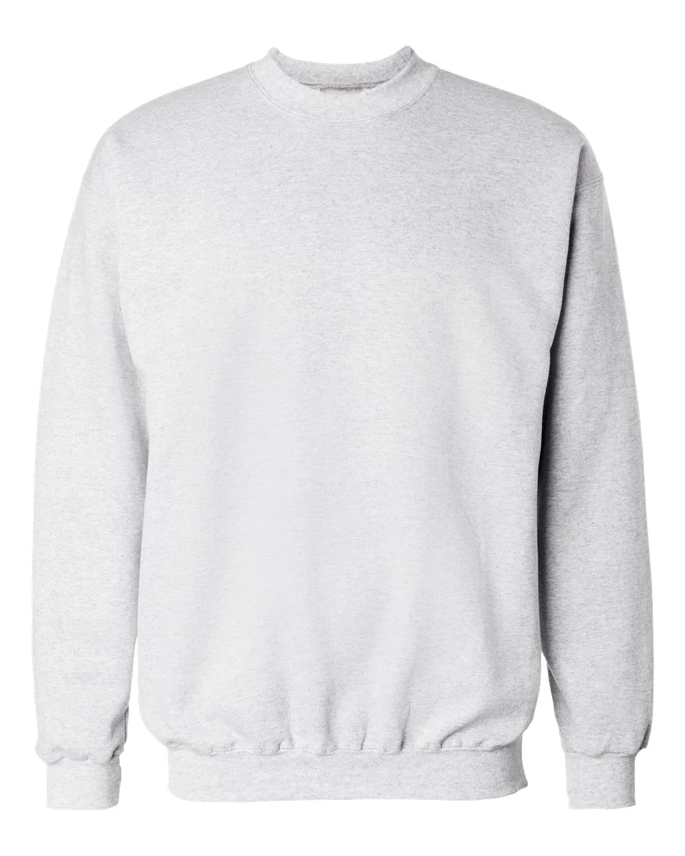 Hanes F260 Unisex Ultimate Cotton® Crewneck Sweatshirt — blank crewneck sweatshirt, front view